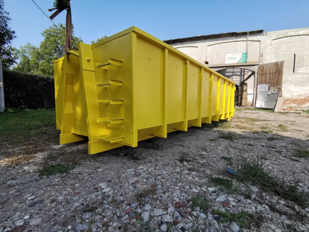 kontener mulda kp odpady śmieci złom spawanie aluminium spawanie stal ocynk cynkowanie malarnia pros